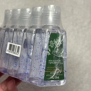 Sealed 5 Bath & Body Works PocketBac Eucalyptus Spearmint hand sanitizer +…